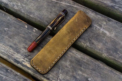 Leather Pen Sleeves