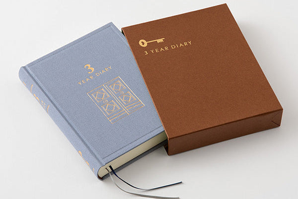 Midori Diary 3 Year - Gate Mini Blue Purple