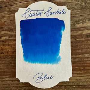 Guitar Saishiki Fountain Pen Ink - Blue