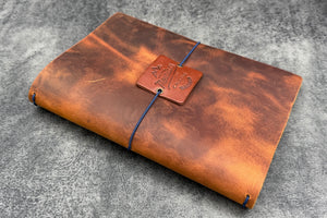 Traveler's Notebook Leather Cover - Crazy Horse Brown