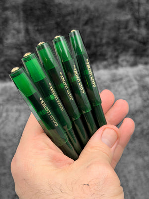 Kaweco Sport Fountain Pen Vivianite Green with Lanyard Pen Sleeve