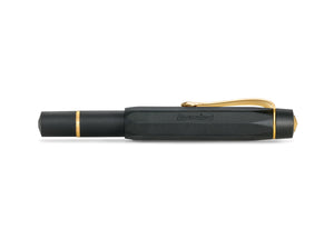 Kaweco AL Sport Piston Filler Fountain Pen Black / Solo