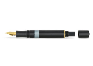 Kaweco AL Sport Piston Filler Fountain Pen Black / Solo