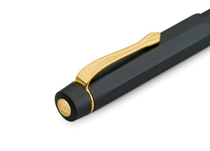 Kaweco AL Sport Piston Filler Fountain Pen Black / Solo