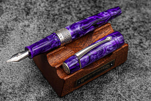 Kilk & Galen SE Celestial Fountain Pen - Purple Mix