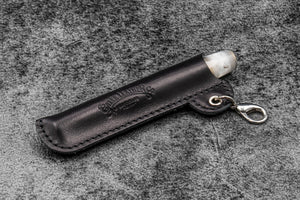 Leather Pocket Pen Keeper – Lanyard EDC Pocket Pen Sleeve - Multiple Color