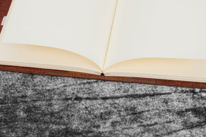 Leather Slim B6 Notebook / Planner Cover - Aged Copper