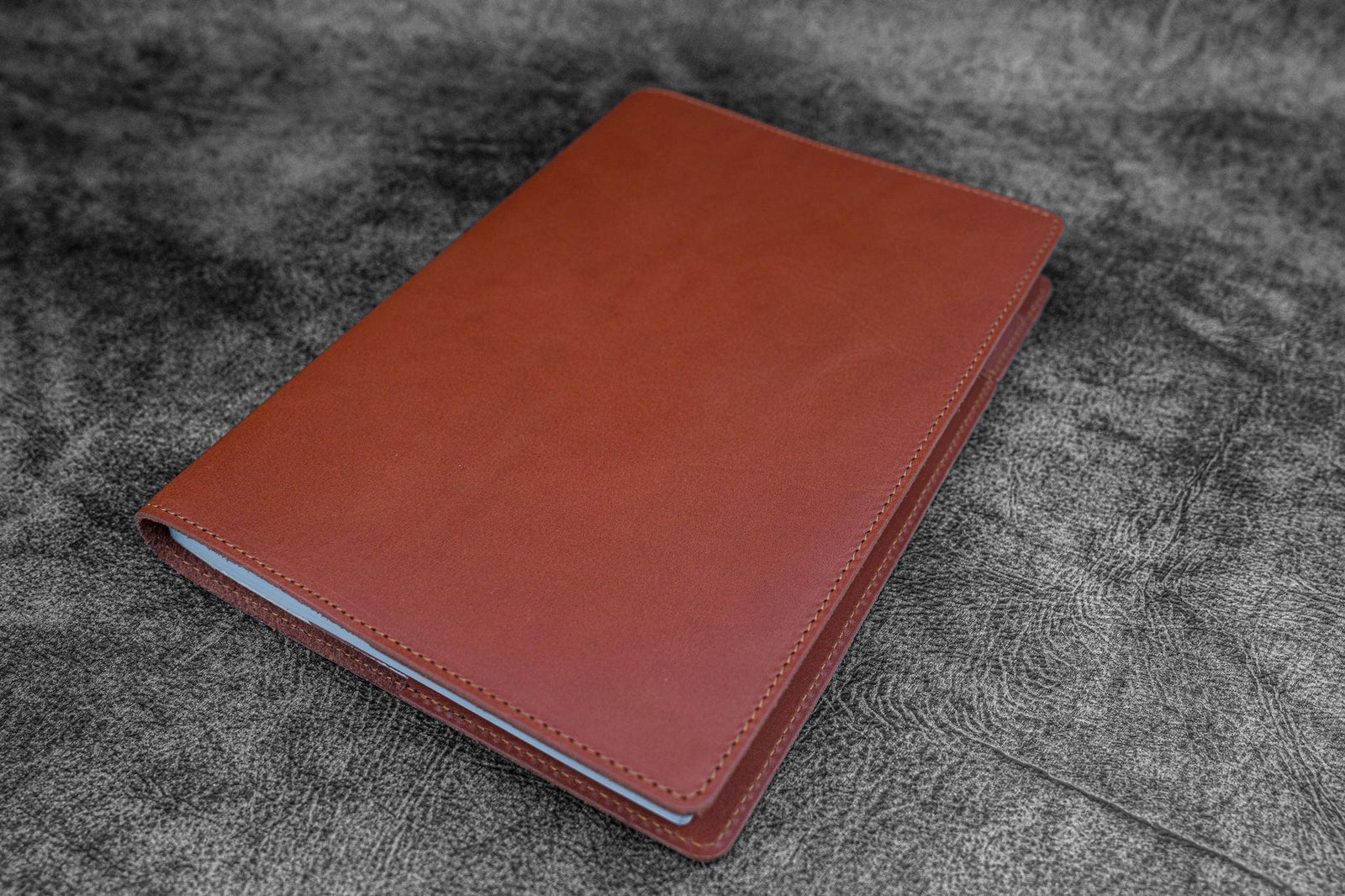 Leather Slim B6 Notebook / Planner Cover - Brown