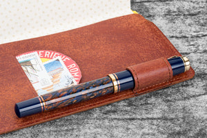 Leather Slim Hobonichi Weeks Planner Cover - Aged Copper