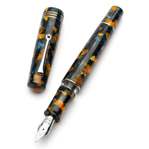 Leonardo Momento Zero Grande 2.0 Fountain Pen – Crepuscolo Marino – ST #6