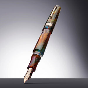 Leonardo Supernova Fountain Pen – Primary Manipulation 5 – RGT #8 14K Gold