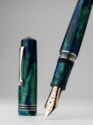 MZG2.0 Fiordaliso blue gold nib #8 special edition