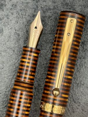 Magna Carta Mag 600 Fountain Pen True Flex Nib - Amber