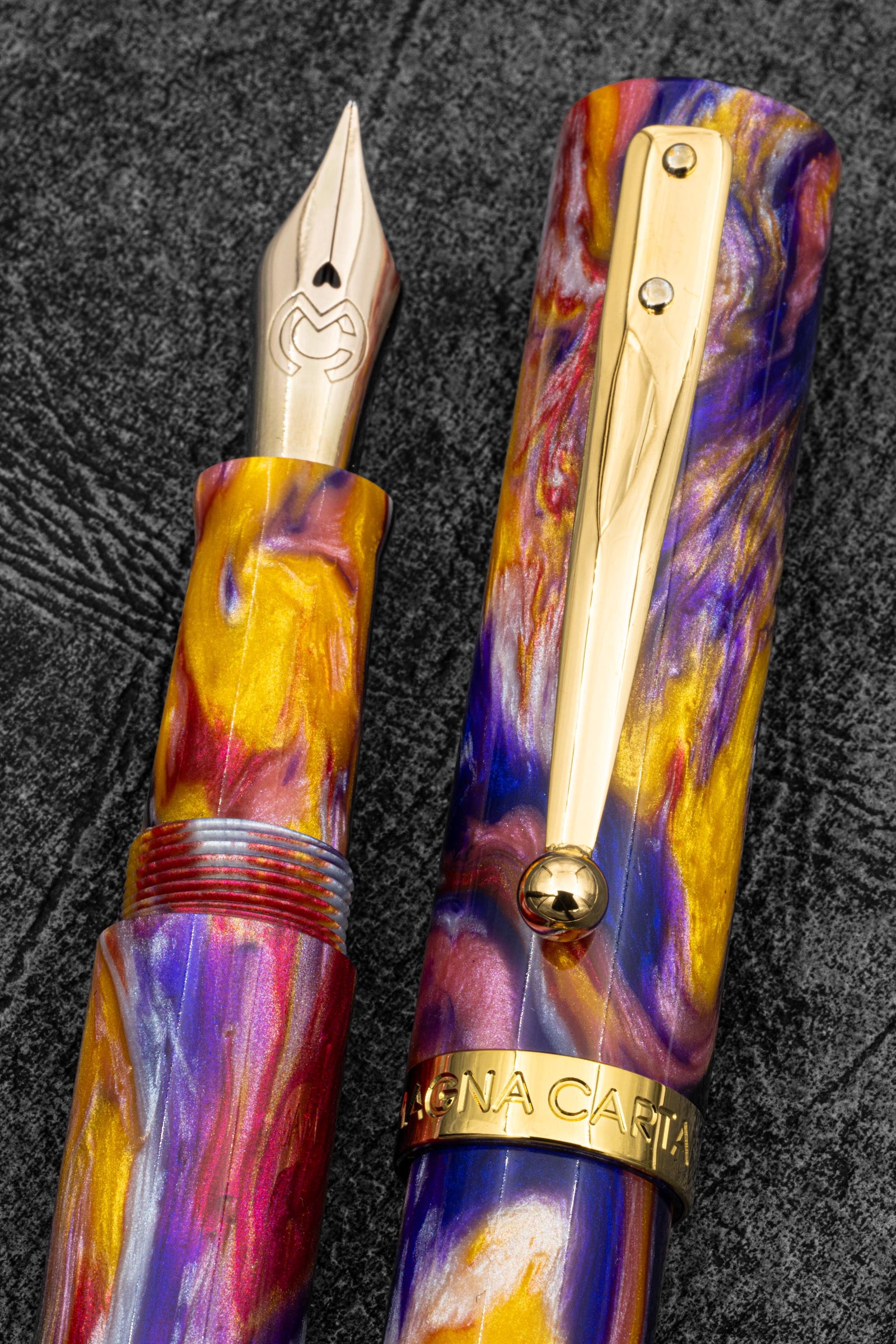 Magna Carta Mag 600 Fountain Pen True Flex Nib -DPS Tulip