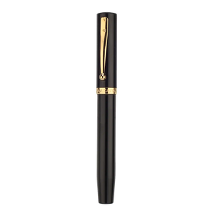 Magna Carta Mag 600 Fountain Pen True Flex Nib - Nikko Ebonite Black