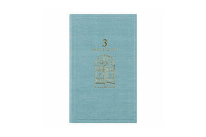 Midori 3 Years Diary - Door Design - Light Blue