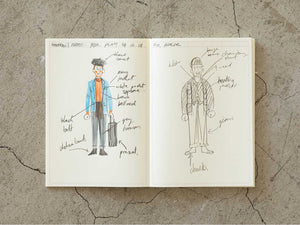 Midori MD Notebook Journal A5 Frame - 192 Pages