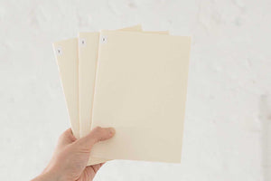 Midori MD Notebook Light A5 Blank 3-pack