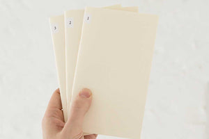 Midori MD Notebook Light B6 Slim Blank 3-pack