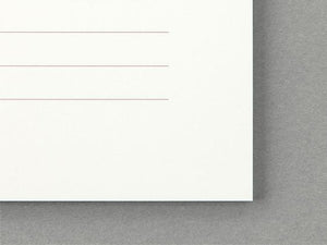 Midori MD Paper Letterpad Cotton - Lined- 50 Sheets