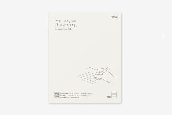 Midori MD Paper Letterpad Cotton - Lined- 50 Sheets
