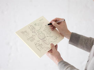 Midori MD Paper Pad Blank A4 - Blank- 90 Sheets