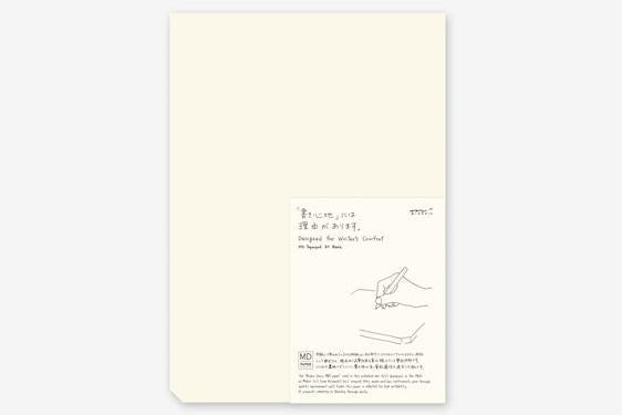 Midori MD Paper Pad Blank A4 - Blank- 90 Sheets