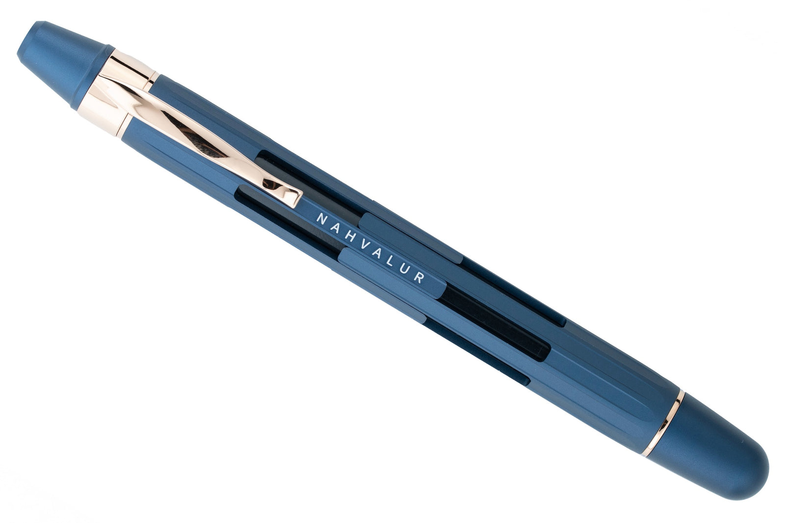Nahvalur Eclipse Cobalt Rose Gold Fountain Pen