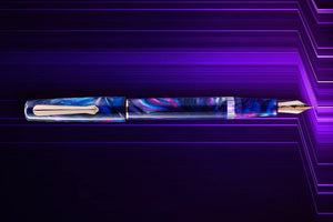 Nahvalur Schuylkill Cichlid Purple Fountain Pen