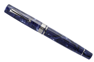 OMAS Paragon Fountain Pen in Blue Royale with Silver Trim