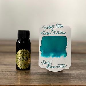 Robert Oster - Sooty Shearwater Fountain Pen Ink - A Special Color for Zeynep