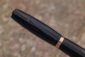 SCRIBO FEEL Ebonite Fountain Pen - Blu Califfo RGT