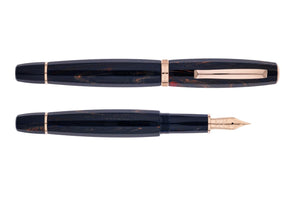 SCRIBO FEEL Ebonite Fountain Pen - Blu Califfo RGT