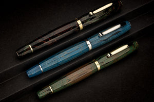 SCRIBO FEEL Ebonite Fountain Pen - Monte Conero GT