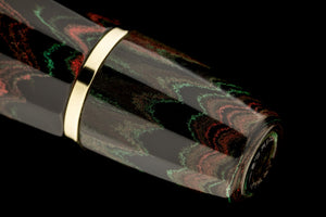 SCRIBO FEEL Ebonite Fountain Pen - Sassi Neri GT
