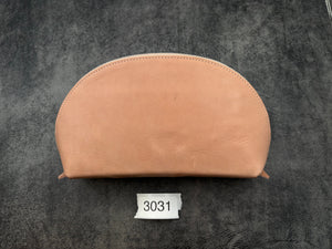 SECONDS LEATHER LUNAR MAKEUP / TOILETRY BAG - Multiple Colors - 3031