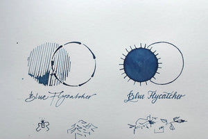 Shanghai Stationary Ink - Blue Flycatcher - 30ml