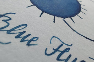 Shanghai Stationary Ink - Blue Flycatcher - 30ml