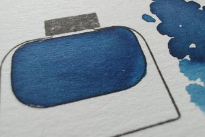 Shanghai Stationary Ink - Blue Flycatcher - 30ml