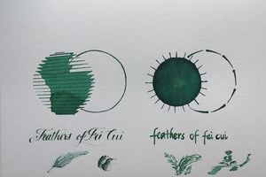 Shanghai Stationary Ink - Feathers of Fei Cui - 30ml