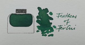 Shanghai Stationary Ink - Feathers of Fei Cui - 30ml