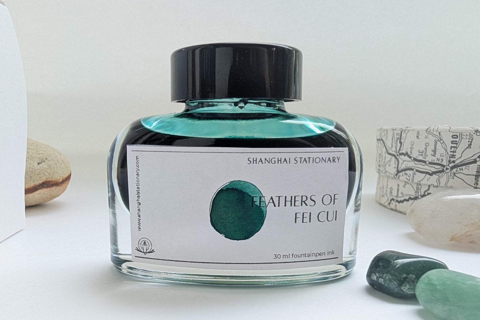 Shanghai Stationary Ink - Feathers of Fei Cui - 30ml