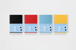 Stalogy 365Days Notebook - A5 - Dot Grid - 368 Pages - Red