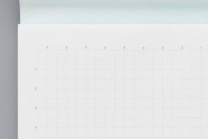 Stalogy A4 Report pad Landscape - Grid - 100 Sheets