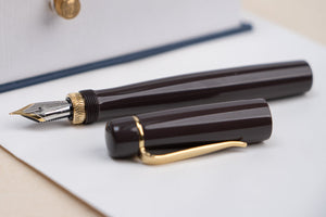 Ulpia 117 Ebonite Fountain Pen - Cafe