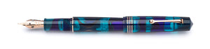 Leonardo Momento Zero Grande Fountain Pen - Eclipsis Moon RGT  #6