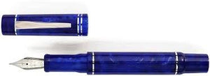 Gioia Alleria Mare Chiaro Fountain Pen Rhodium Trim