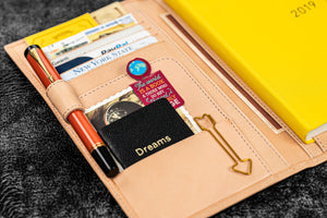 Leather Hobonichi Weeks Cover - Undyed Leather