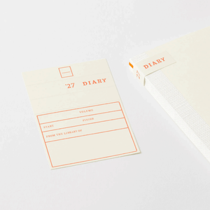 Midori 2027 MD Product Notebook Diary - A6 Size