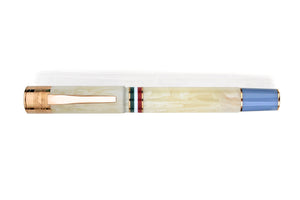 Gioia Partenope Avorio Fountain Pen Rose Gold Trim